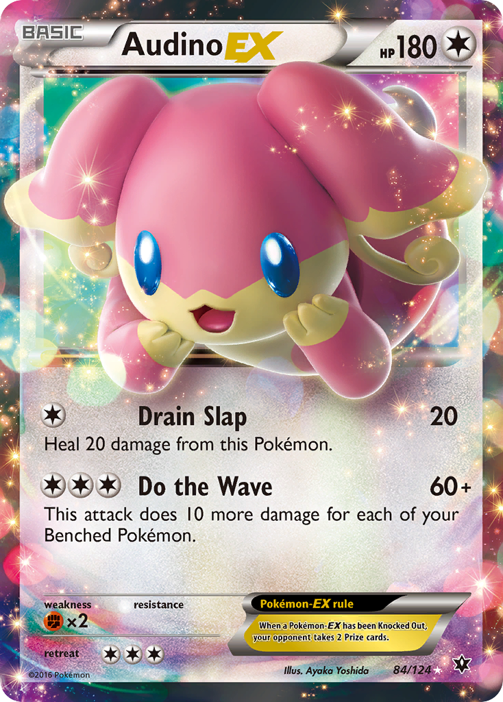 Audino EX (84/124) [XY: Fates Collide] | Devastation Store