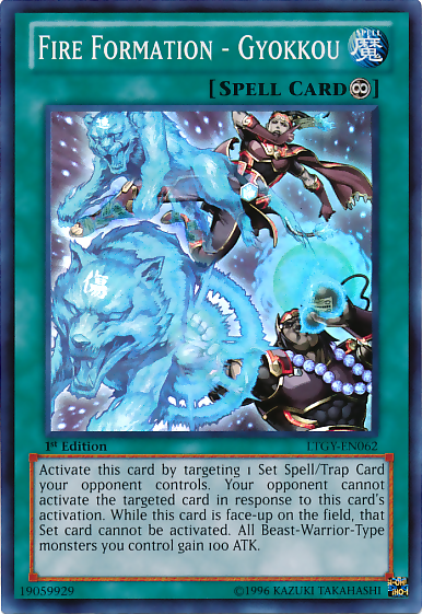 Fire Formation - Gyokkou [LTGY-EN062] Super Rare | Devastation Store