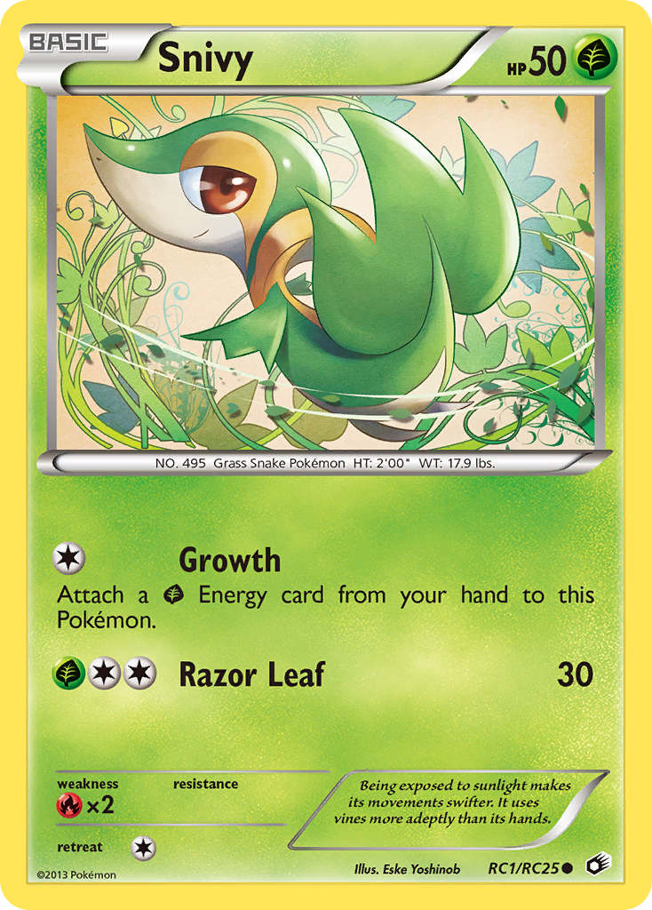 Snivy (RC1/RC25) [Black & White: Legendary Treasures] | Devastation Store