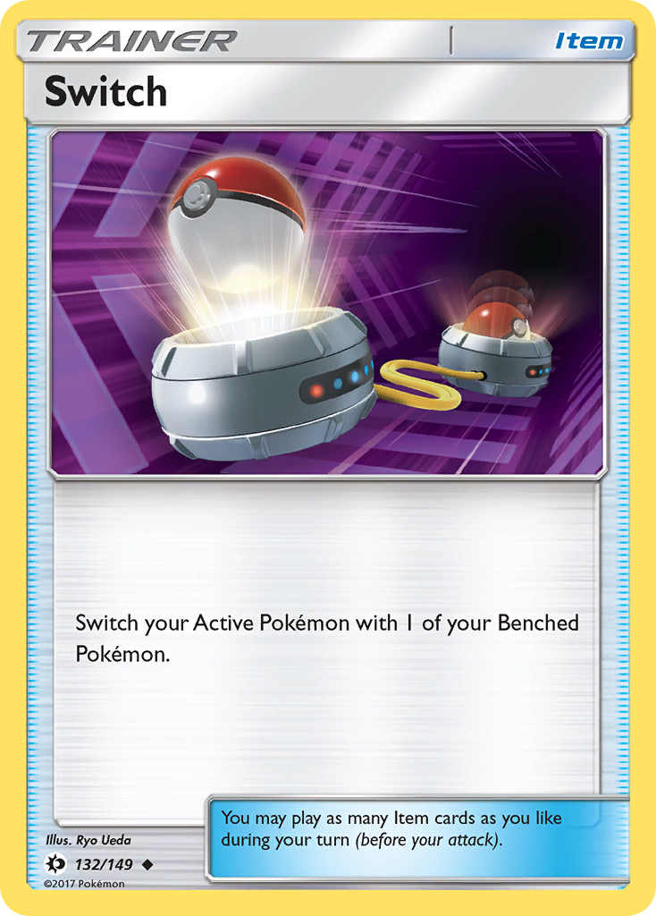 Switch (132/149) [Sun & Moon: Base Set] | Devastation Store