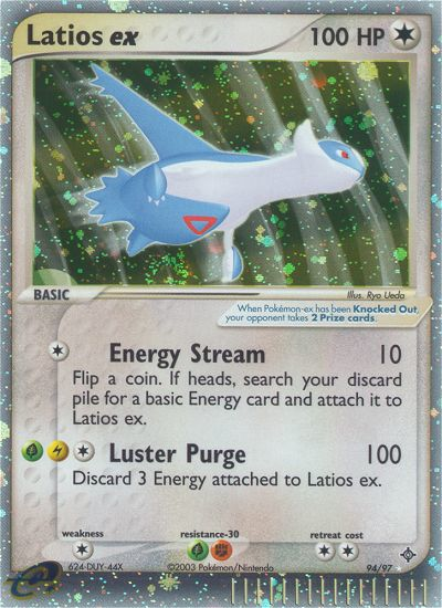 Latios ex (94/97) [EX: Dragon] | Devastation Store