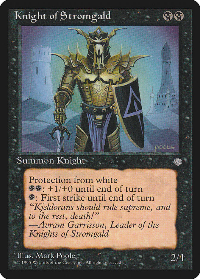 Knight of Stromgald [Ice Age] - Devastation Store | Devastation Store