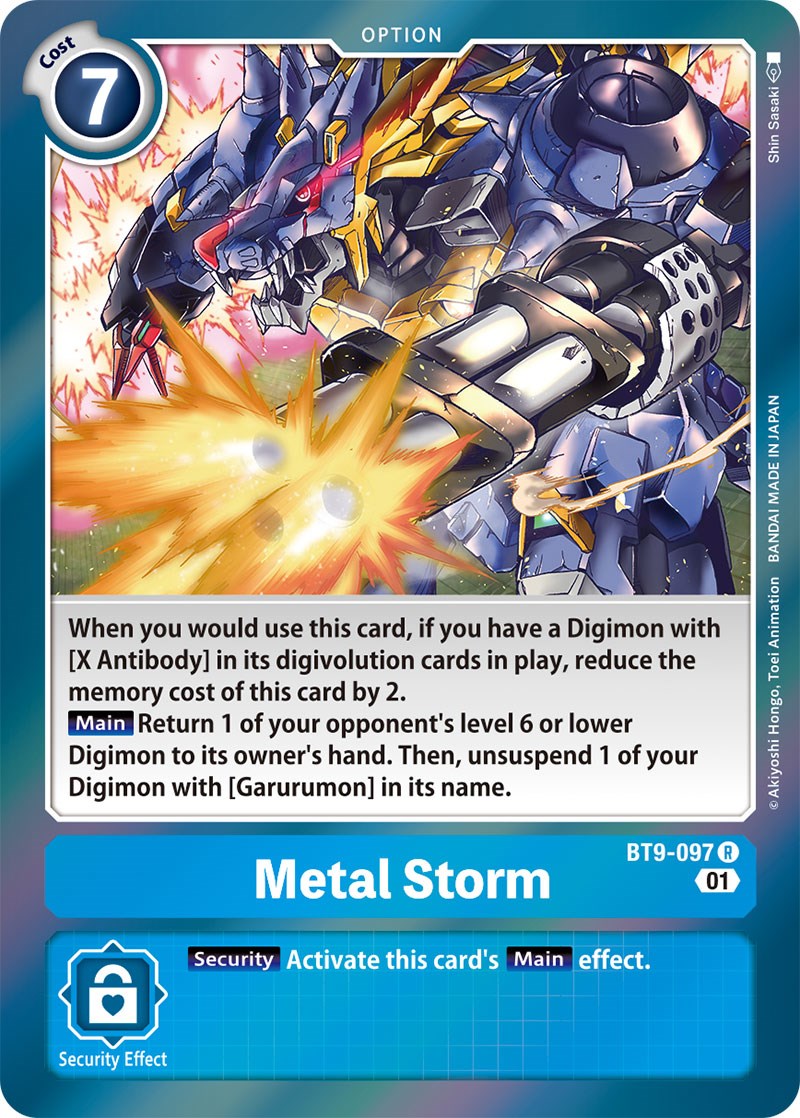 Metal Storm [BT9-097] [X Record] | Devastation Store