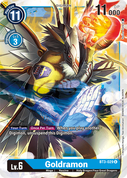 Goldramon [BT3-029] [Release Special Booster Ver.1.5] | Devastation Store