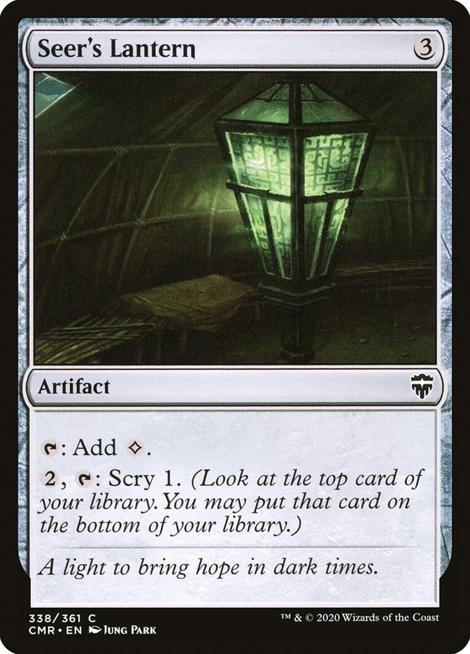 Seer's Lantern [Commander Legends] | Devastation Store