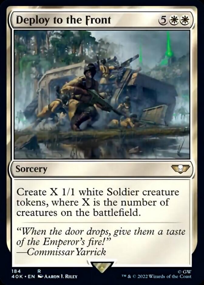 Deploy to the Front [Universes Beyond: Warhammer 40,000] | Devastation Store