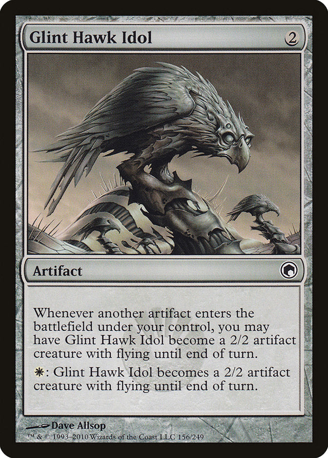 Glint Hawk Idol [Scars of Mirrodin] - Devastation Store | Devastation Store