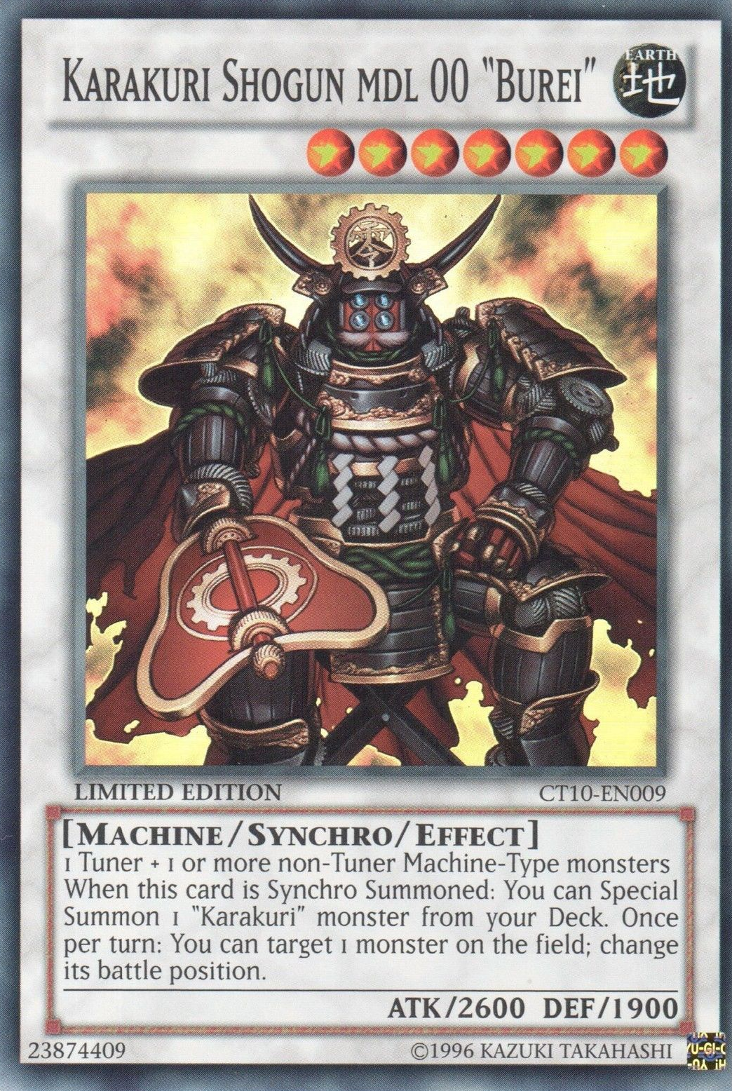 Karakuri Shogun mdl 00 "Burei" [CT10-EN009] Super Rare | Devastation Store