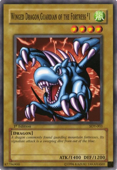 Winged Dragon, Guardian of the Fortress #1 [SDY-003] Common | Devastation Store