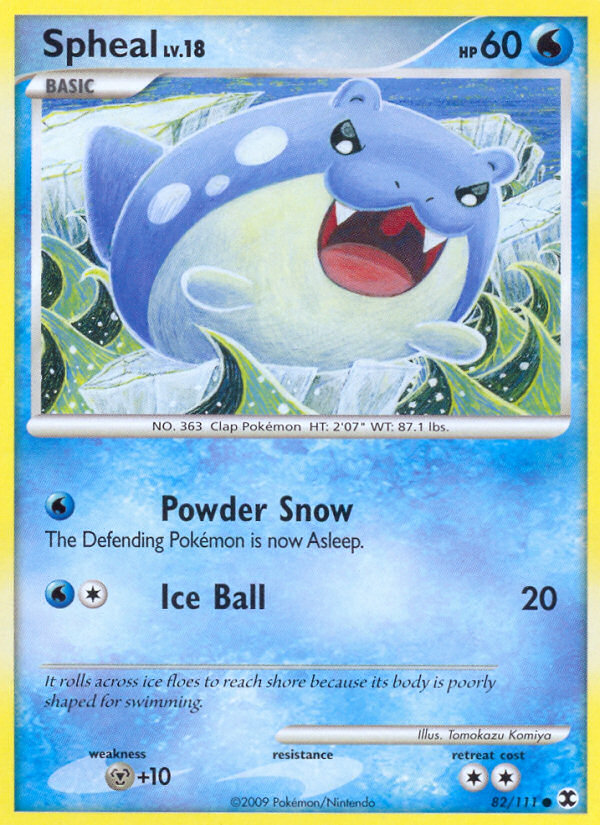 Spheal (82/111) [Platinum: Rising Rivals] | Devastation Store