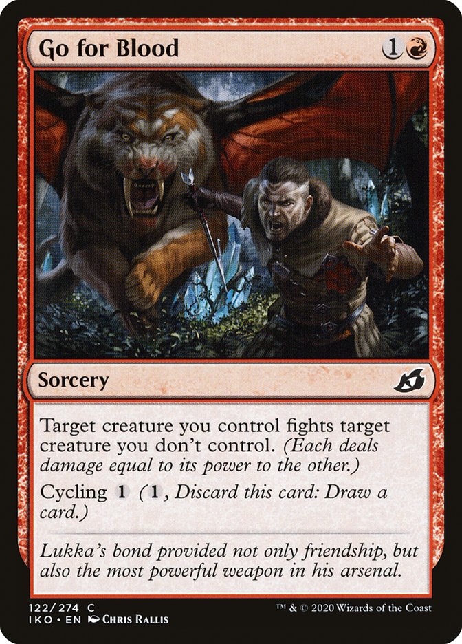 Go for Blood [Ikoria: Lair of Behemoths] | Devastation Store