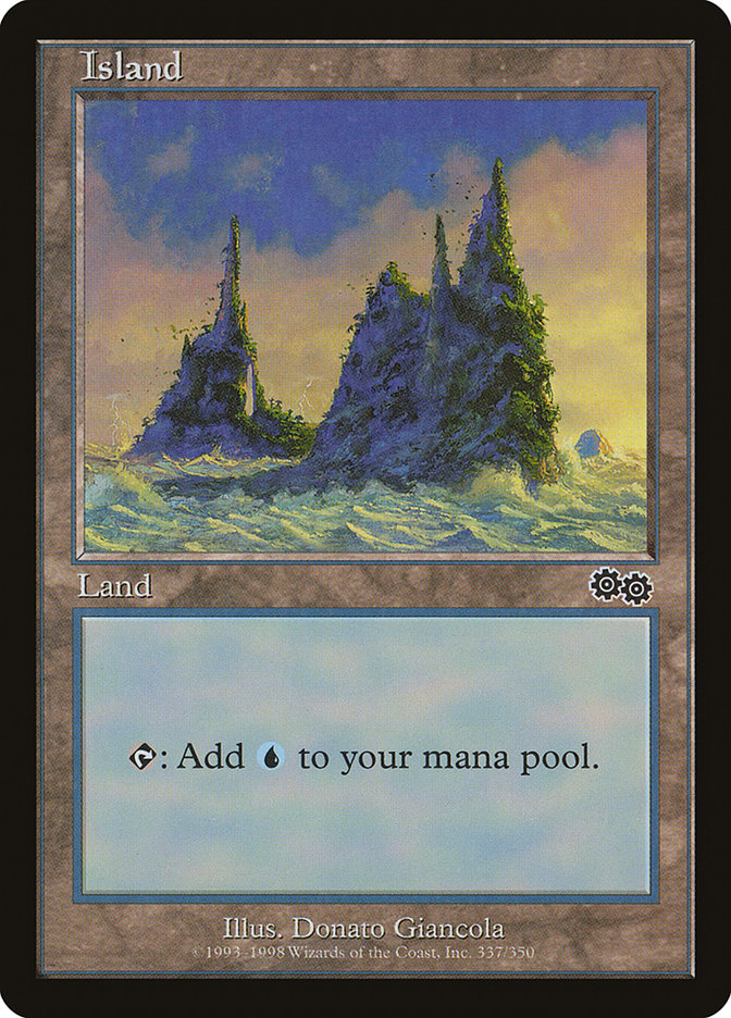 Island (337) [Urza's Saga] | Devastation Store