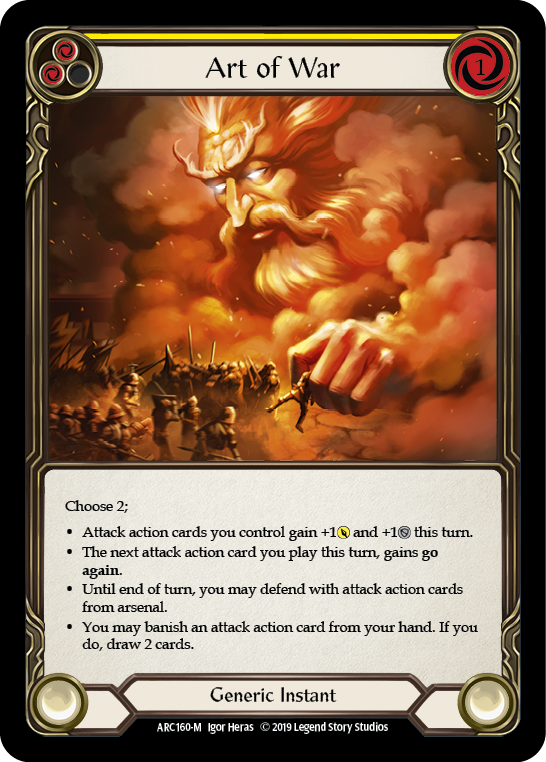 Art of War [ARC160-M] 1st Edition Rainbow Foil - Devastation Store | Devastation Store