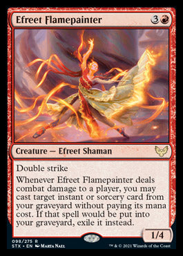 Efreet Flamepainter [Strixhaven: School of Mages] | Devastation Store