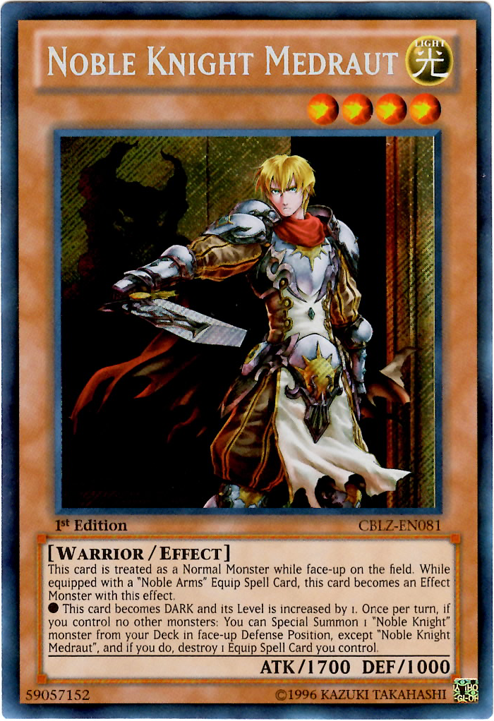 Noble Knight Medraut [CBLZ-EN081] Secret Rare | Devastation Store