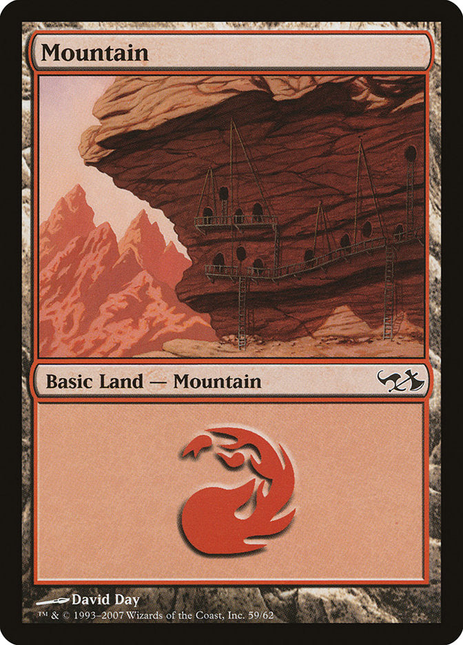 Mountain (59) [Duel Decks: Elves vs. Goblins] | Devastation Store