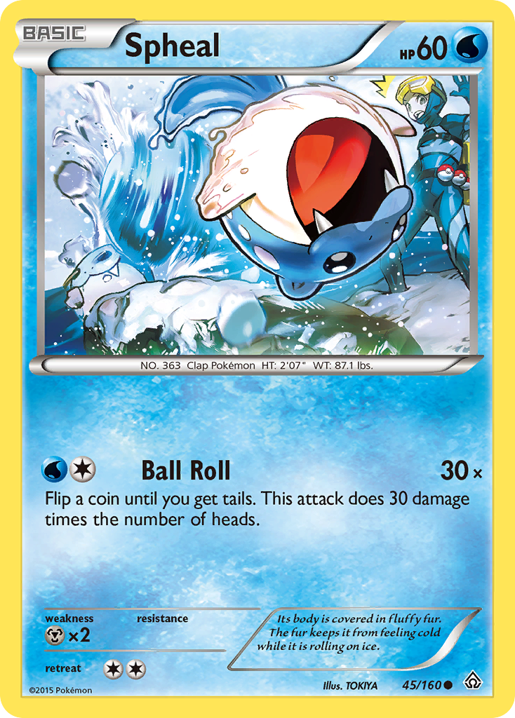 Spheal (45/160) [XY: Primal Clash] | Devastation Store