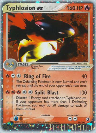 Typhlosion ex (99/100) [EX: Sandstorm] | Devastation Store