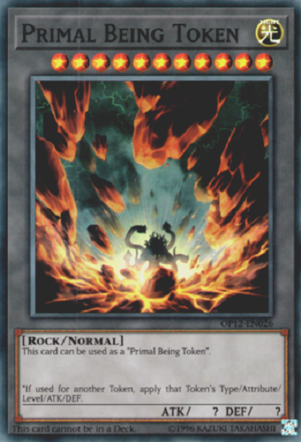 Primal Being Token [OP12-EN026] Super Rare | Devastation Store