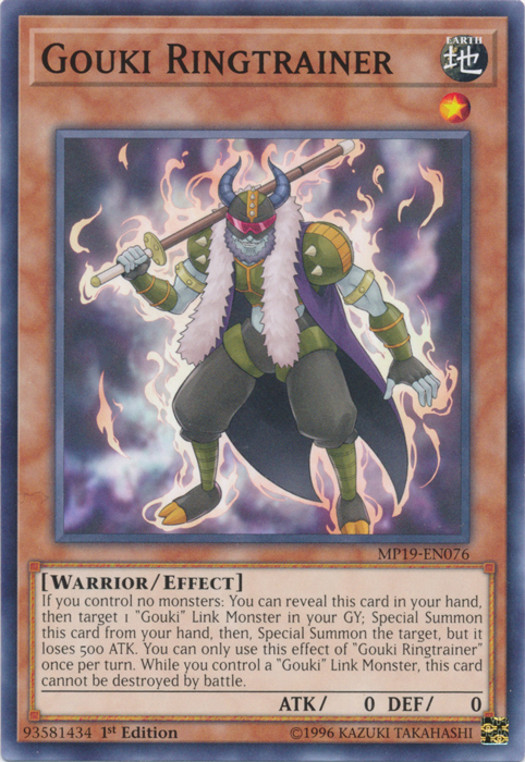 Gouki Ringtrainer [MP19-EN076] Common | Devastation Store