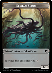 Eldrazi Scion // Spider Double-Sided Token [Commander Masters Tokens] | Devastation Store