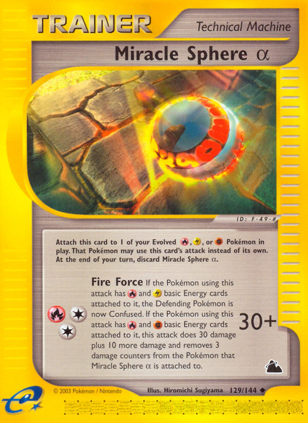 Miracle Sphere Alpha (129/144) [Skyridge] | Devastation Store