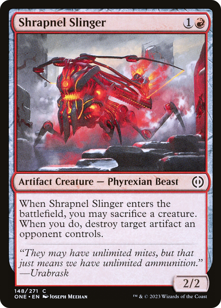 Shrapnel Slinger [Phyrexia: All Will Be One] | Devastation Store