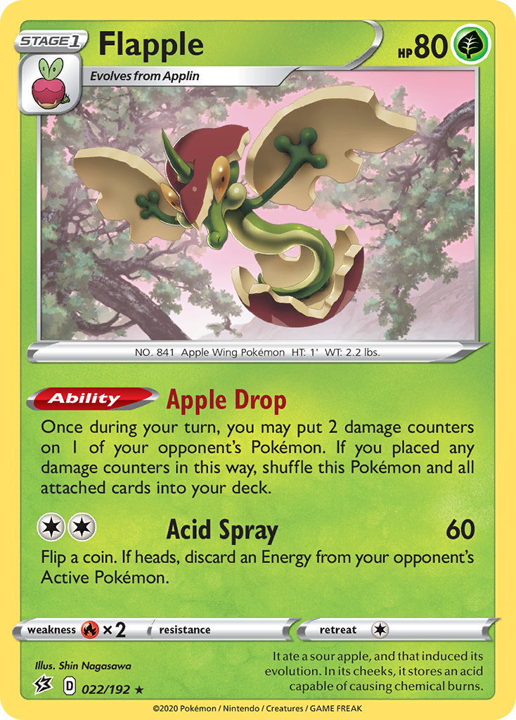 Flapple (022/192) [Sword & Shield: Rebel Clash] | Devastation Store