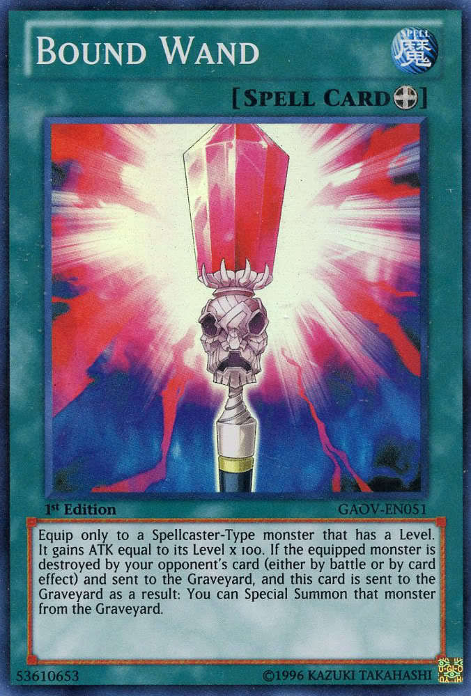 Bound Wand [GAOV-EN051] Super Rare | Devastation Store