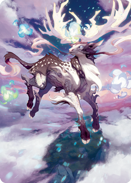 Hinata, Dawn-Crowned Art Card [Kamigawa: Neon Dynasty Art Series] | Devastation Store