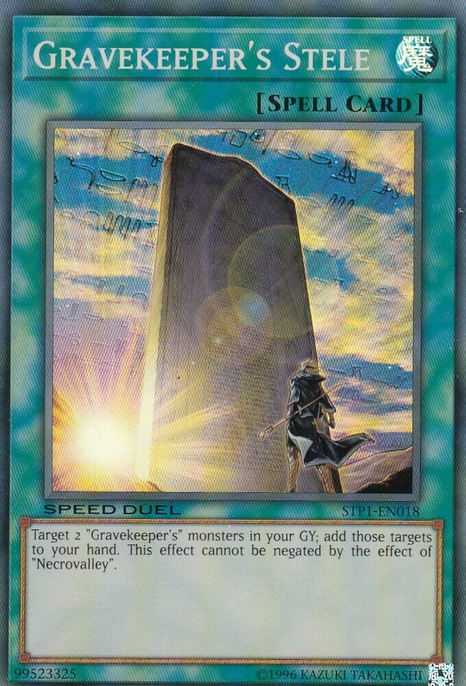 Gravekeeper's Stele [STP1-EN018] Super Rare | Devastation Store