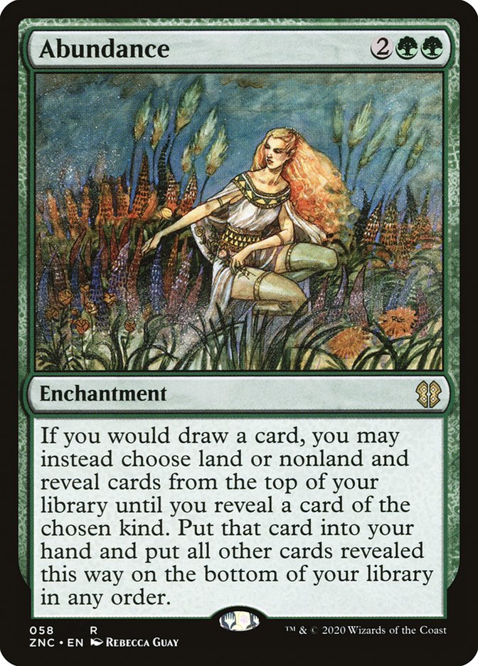 Abundance [Zendikar Rising Commander] | Devastation Store