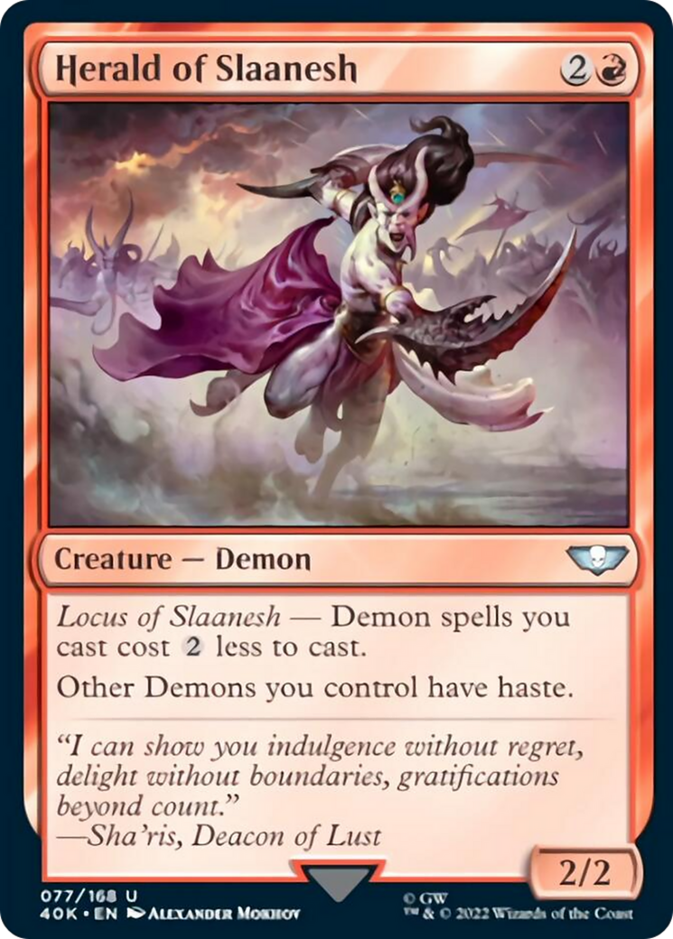 Herald of Slaanesh [Universes Beyond: Warhammer 40,000] | Devastation Store