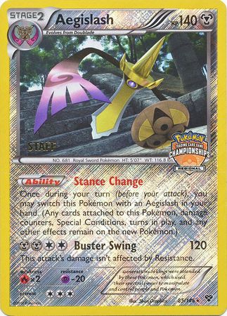 Aegislash (85/146) (Regional Championship Promo Staff) [XY: Base Set] | Devastation Store