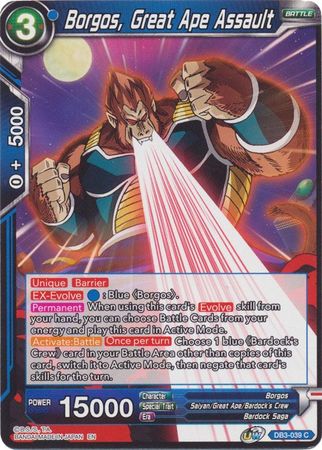 Borgos, Great Ape Assault [DB3-039] | Devastation Store