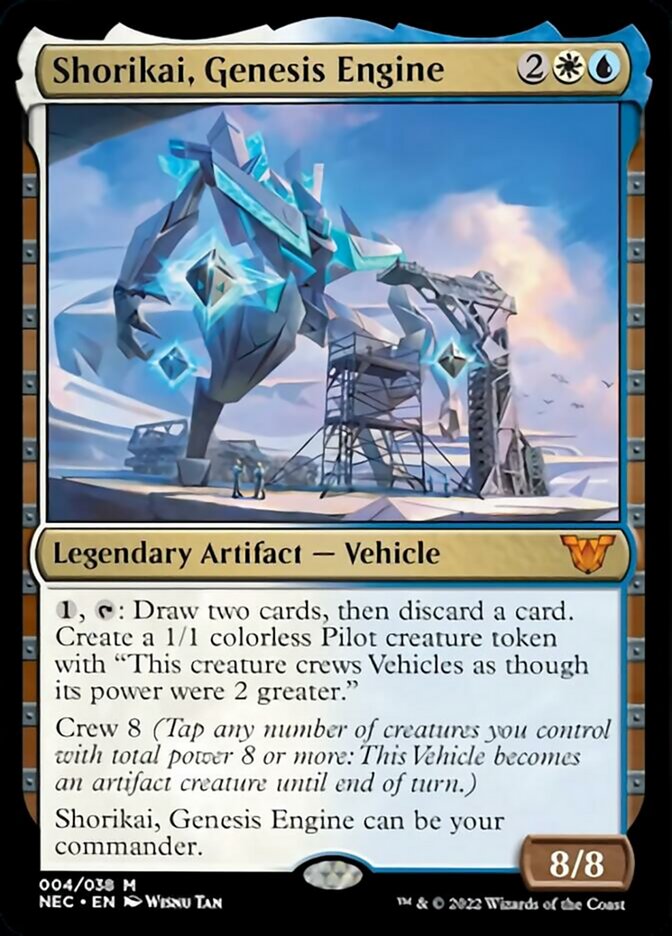 Shorikai, Genesis Engine [Kamigawa: Neon Dynasty Commander] | Devastation Store