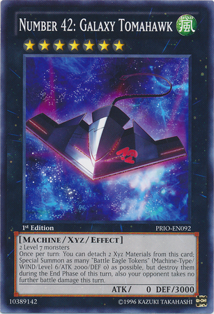 Number 42: Galaxy Tomahawk [PRIO-EN092] Common | Devastation Store