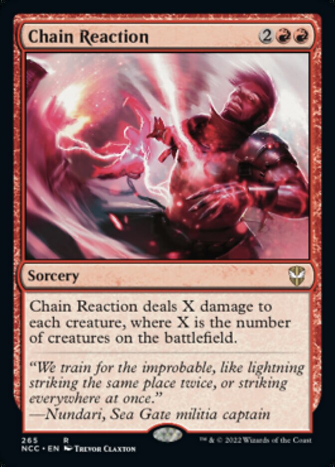 Chain Reaction [Streets of New Capenna Commander] | Devastation Store