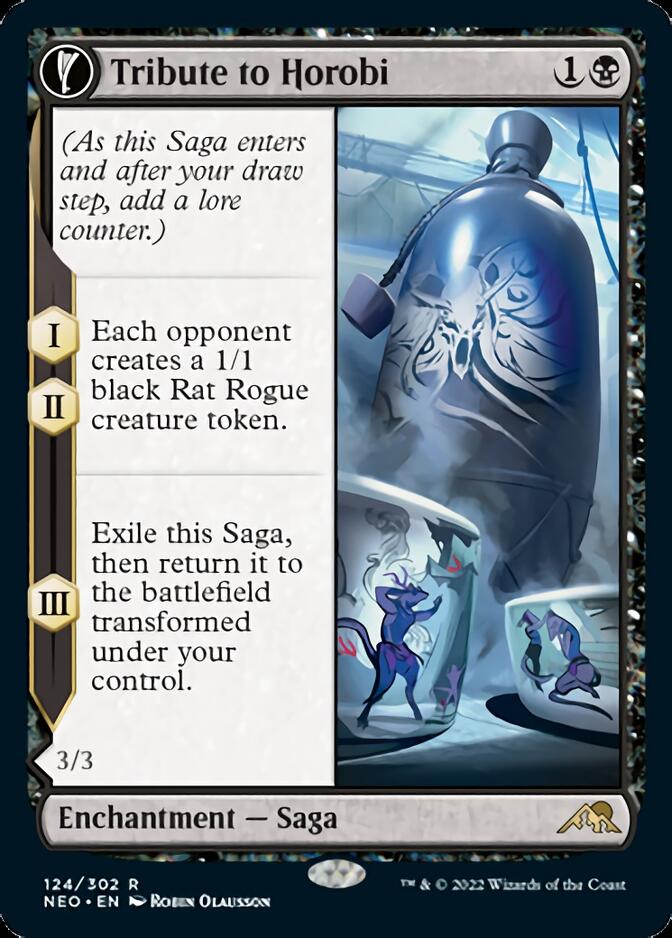Tribute to Horobi // Echo of Death's Wail [Kamigawa: Neon Dynasty] | Devastation Store