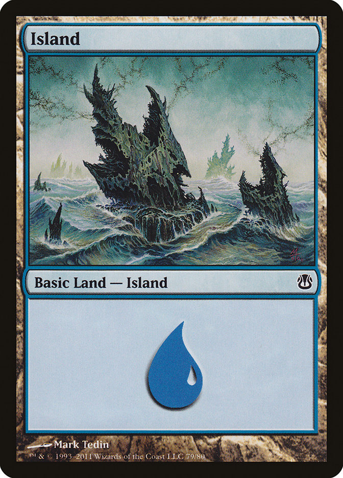 Island (79) [Duel Decks: Ajani vs. Nicol Bolas] - Devastation Store | Devastation Store