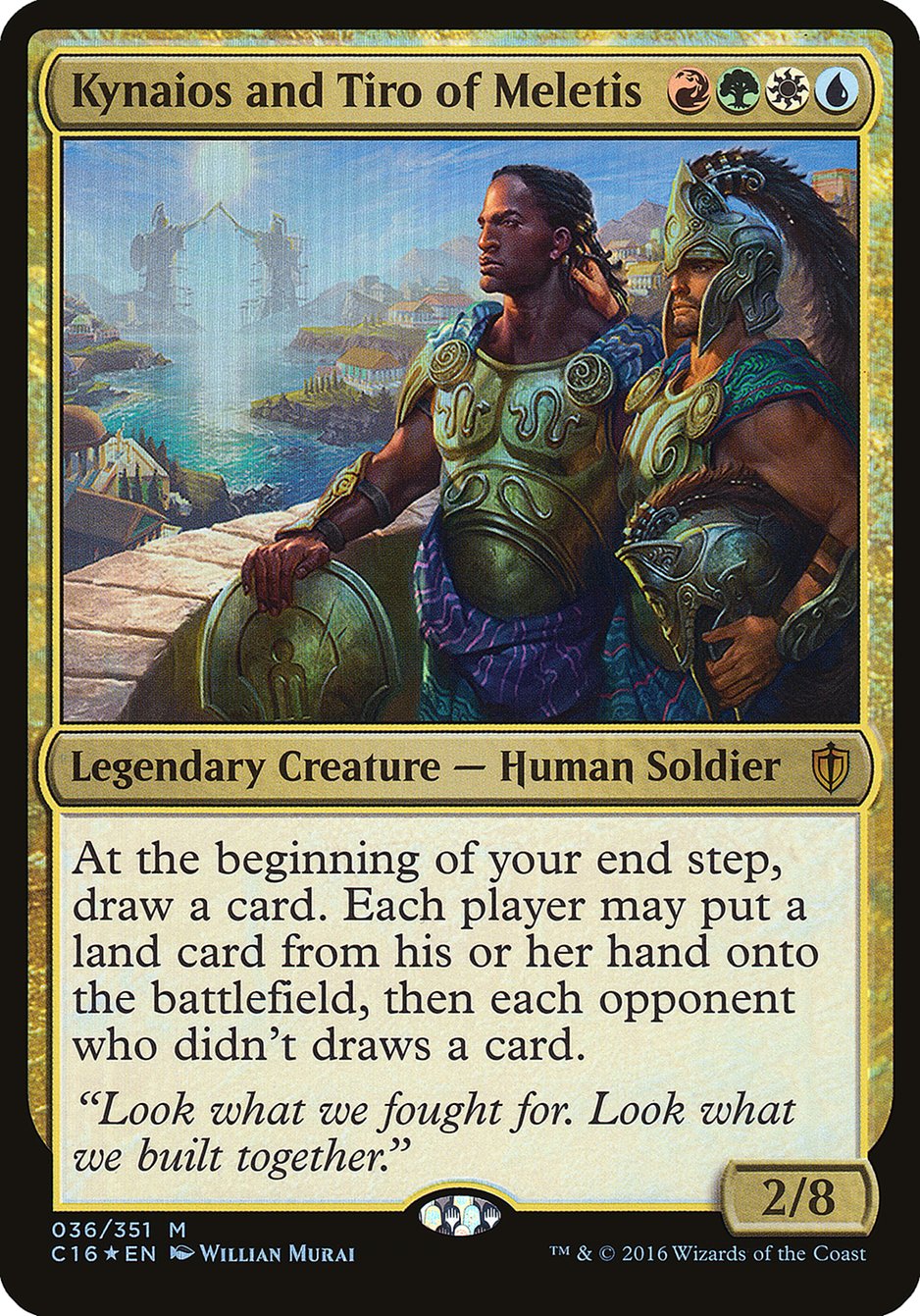 Kynaios and Tiro of Meletis (Oversized) [Commander 2016 Oversized] | Devastation Store