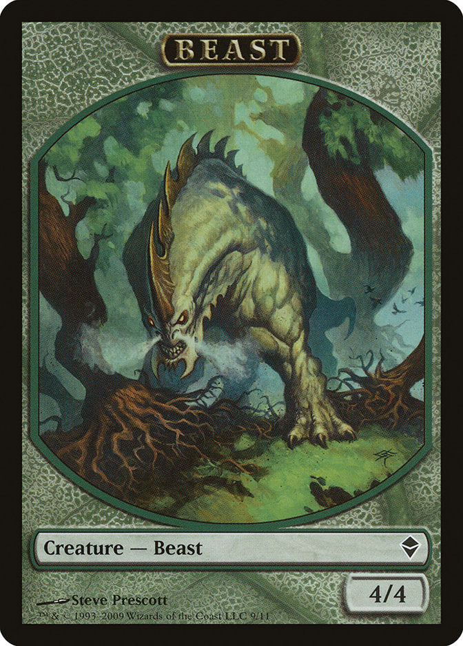 Beast [Zendikar Tokens] - Devastation Store | Devastation Store