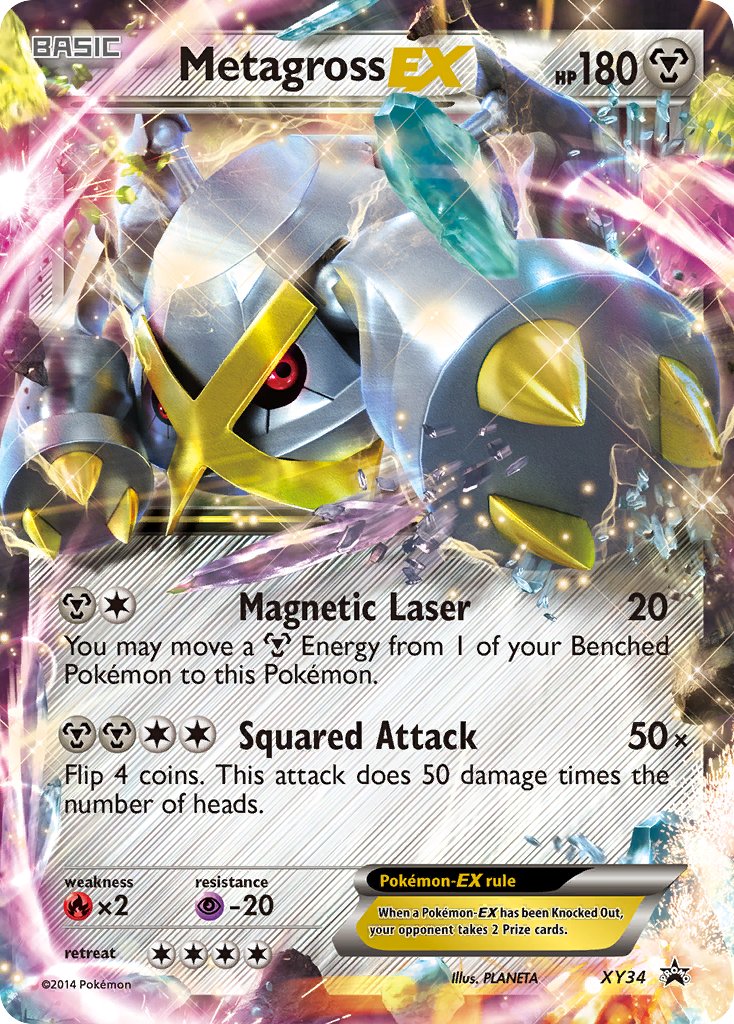 Metagross EX (XY34) [XY: Black Star Promos] | Devastation Store