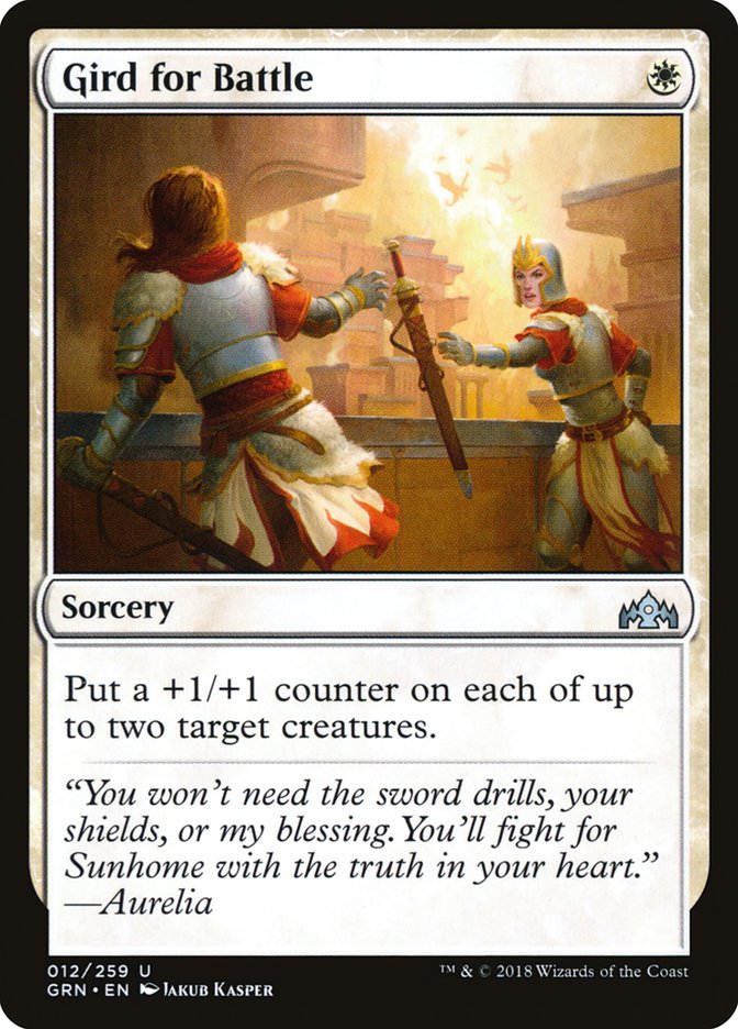 Gird for Battle [Guilds of Ravnica] | Devastation Store