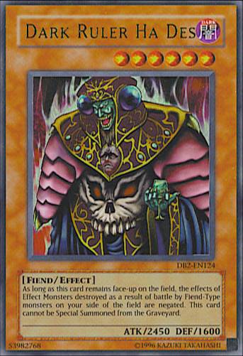 Dark Ruler Ha Des [DB2-EN124] Ultra Rare | Devastation Store