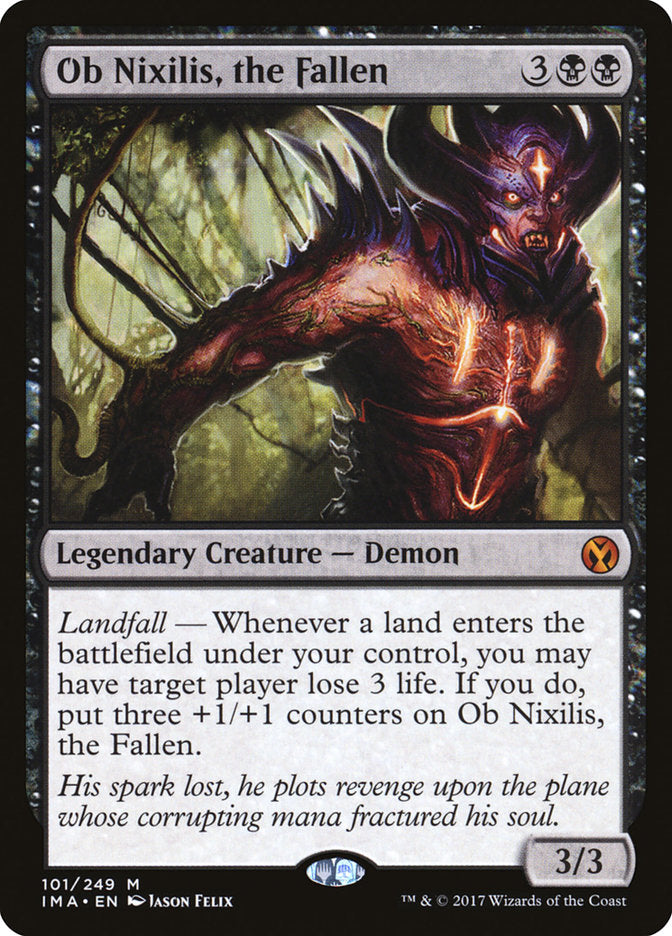 Ob Nixilis, the Fallen [Iconic Masters] | Devastation Store