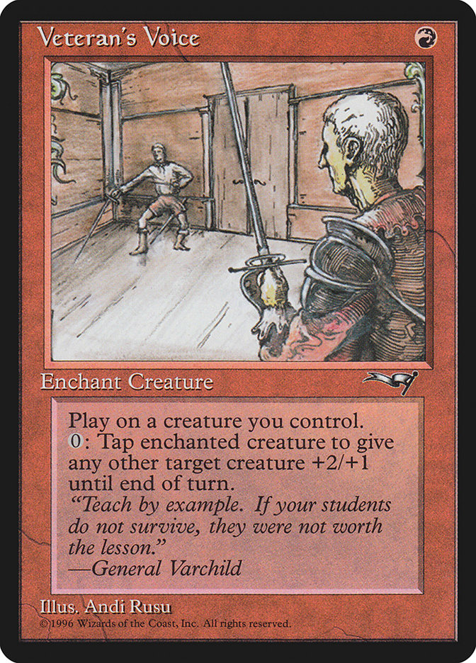 Veteran's Voice (Double Doors) [Alliances] - Devastation Store | Devastation Store