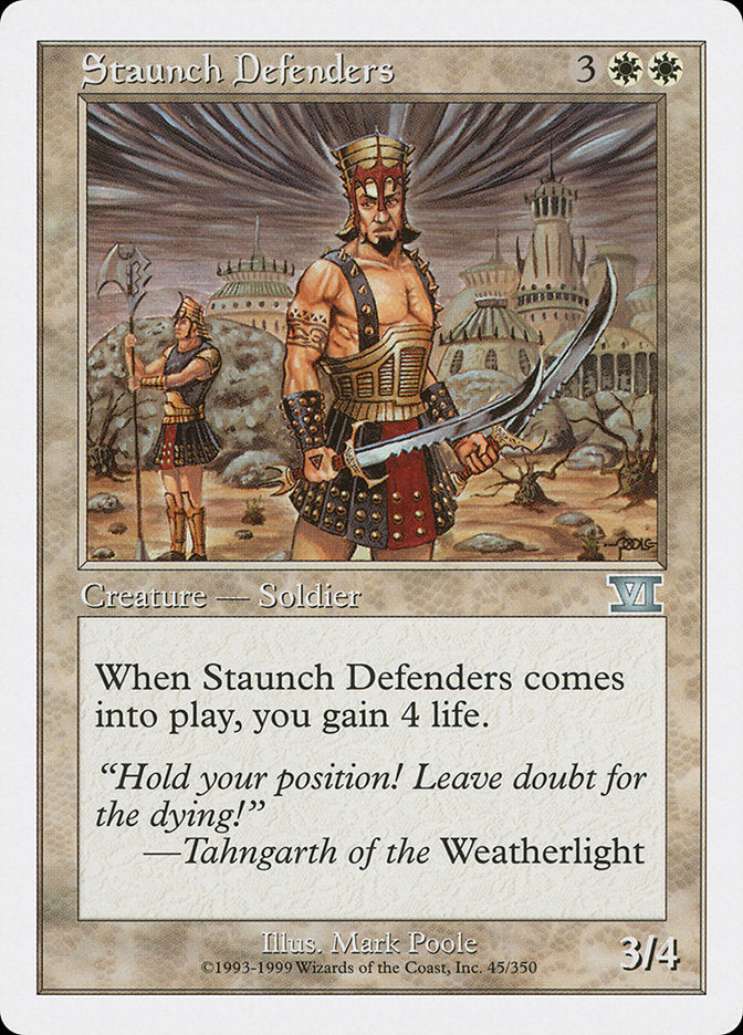 Staunch Defenders [Classic Sixth Edition] - Devastation Store | Devastation Store
