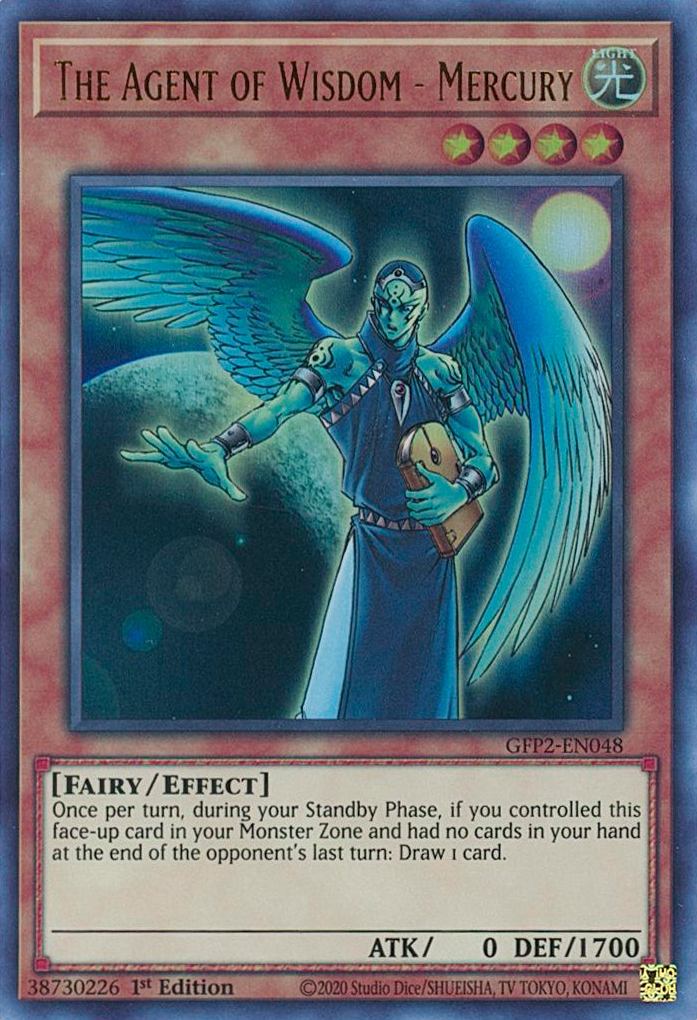 The Agent of Wisdom - Mercury [GFP2-EN048] Ultra Rare | Devastation Store