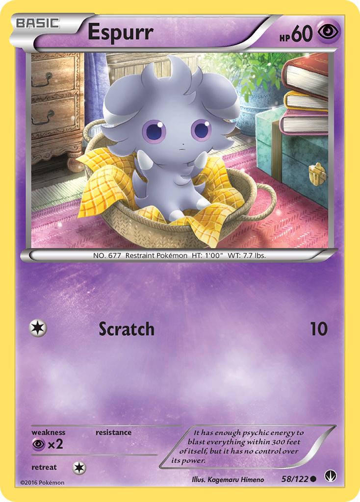 Espurr (58/122) [XY: BREAKpoint] | Devastation Store